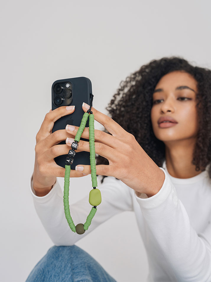 BAY PHONE STRAP GREEN