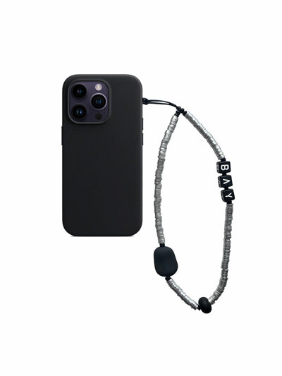 BAY PHONE STRAP SILVER