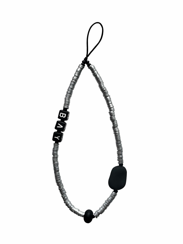 BAY PHONE STRAP SILVER