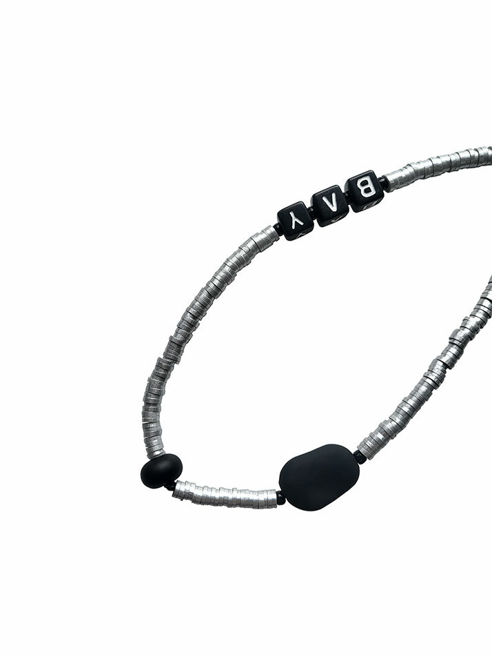 BAY PHONE STRAP SILVER