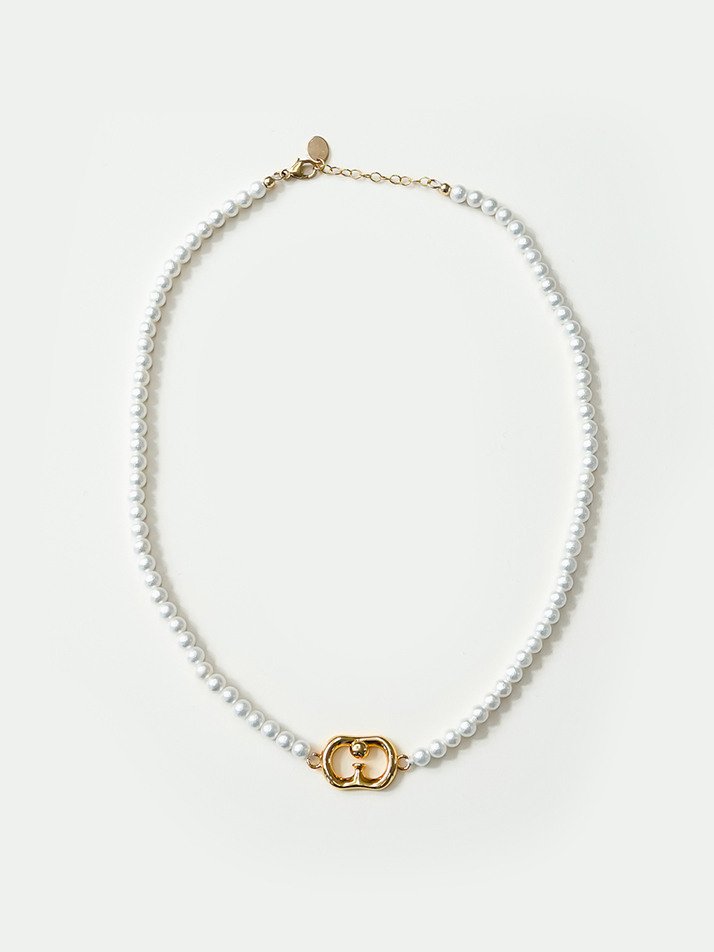 LID PEARL NECKLACE