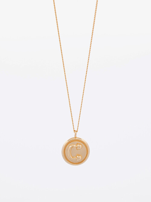 IC COIN NECKLACE_GOLD