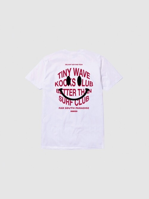 SMILE KOOKS CLUB TEE - VIVA MAGENTA 스마일 쿡스 클럽 티 - 비바 마젠타