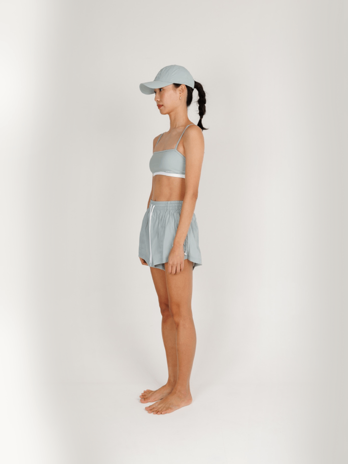 SWIM T-LINE BIKINI - OLIVE GREY 스윔 T라인 비키니 - 올리브 그레이