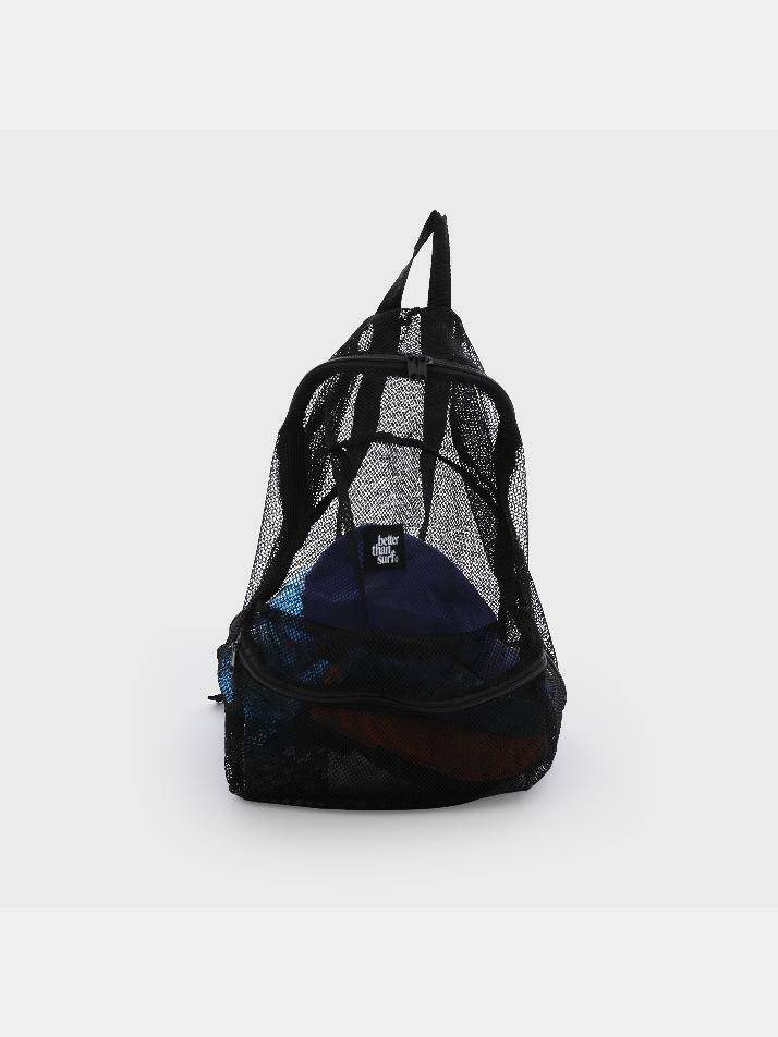 Mesh Backpack - BLACK