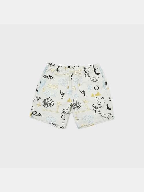 M&M DAYDREAM SHORTS - CREAM