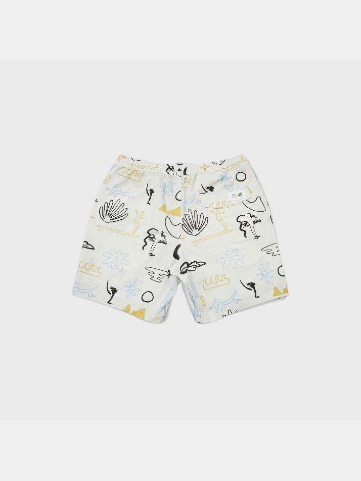 M&M DAYDREAM SHORTS - CREAM