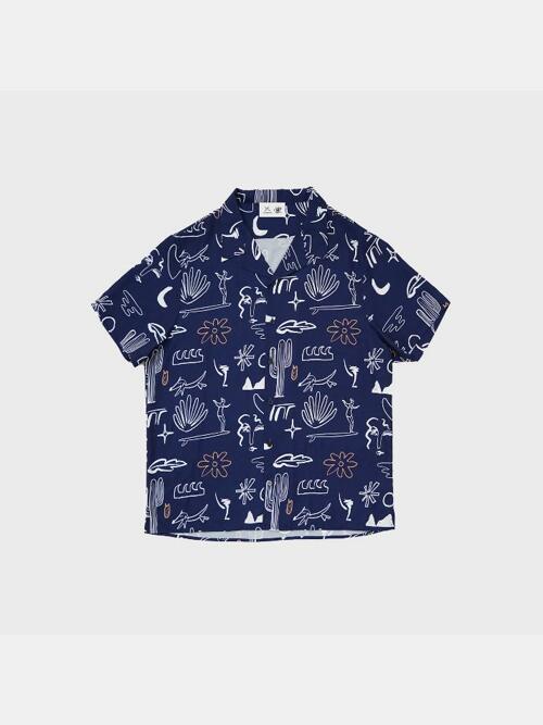 M&M DAYDREAM SHIRTS - NAVY