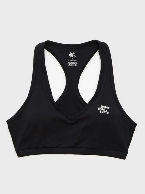 ACTIVE BRA TOP - BLACK