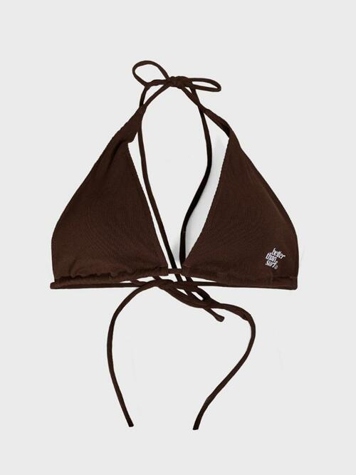 TAN BIKINI TOP - CHOCO