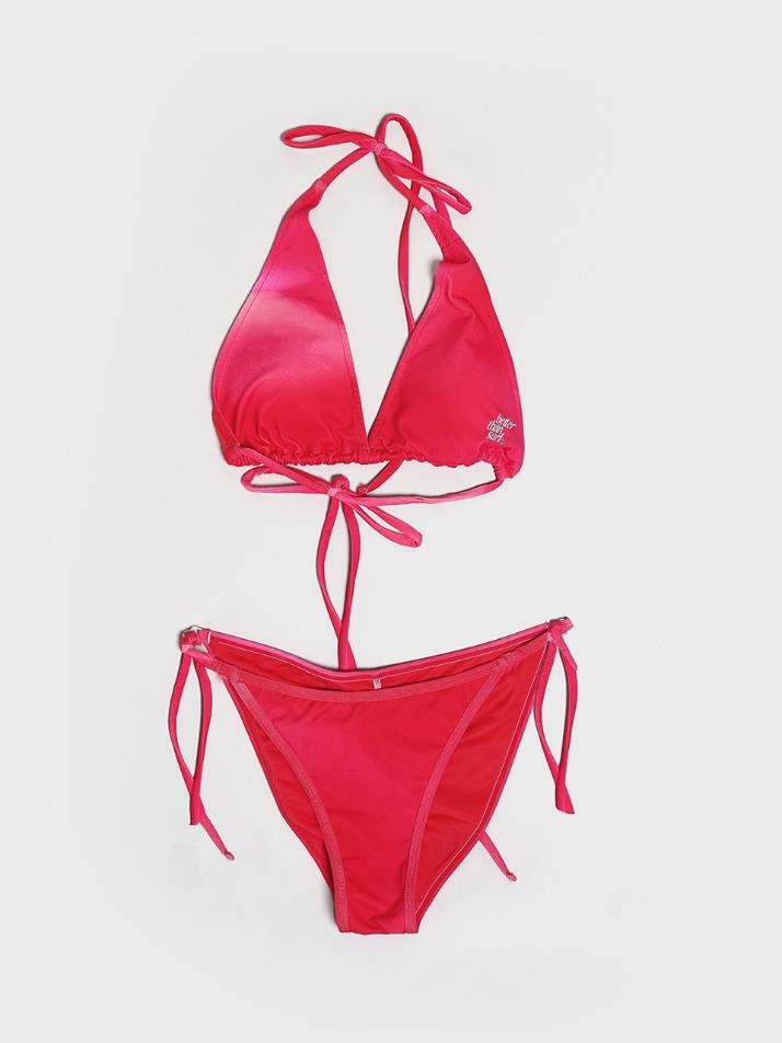 TAN BIKINI BRIEF - PLUM PINK