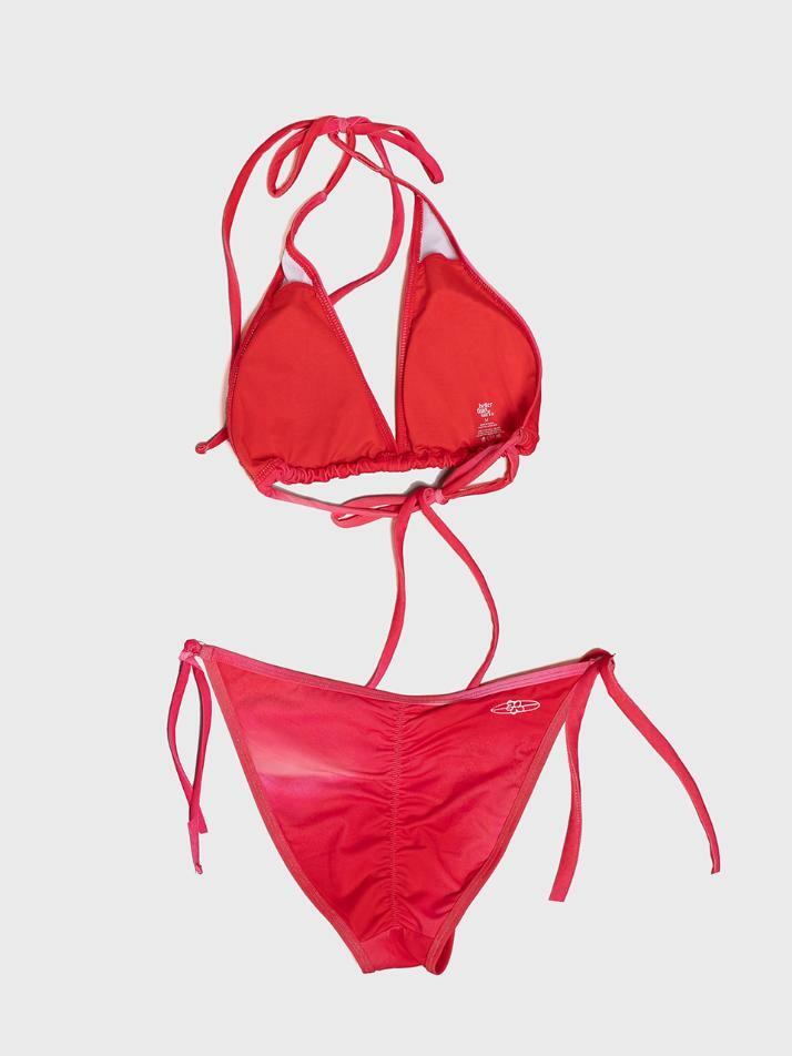 TAN BIKINI BRIEF - PLUM PINK