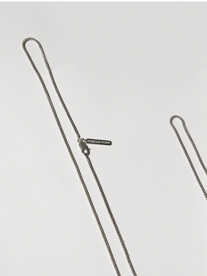 LINE NECKLACE-ITALY CHAIN
