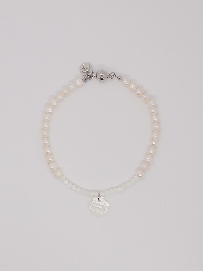 Pearl n Shell Anklet