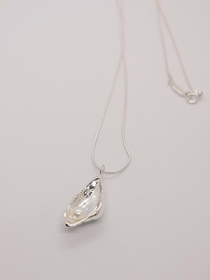SeaShell Necklace_Silver