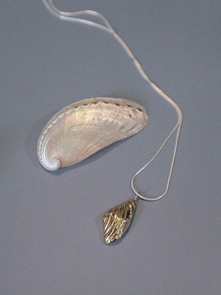 SeaShell Necklace_Gold