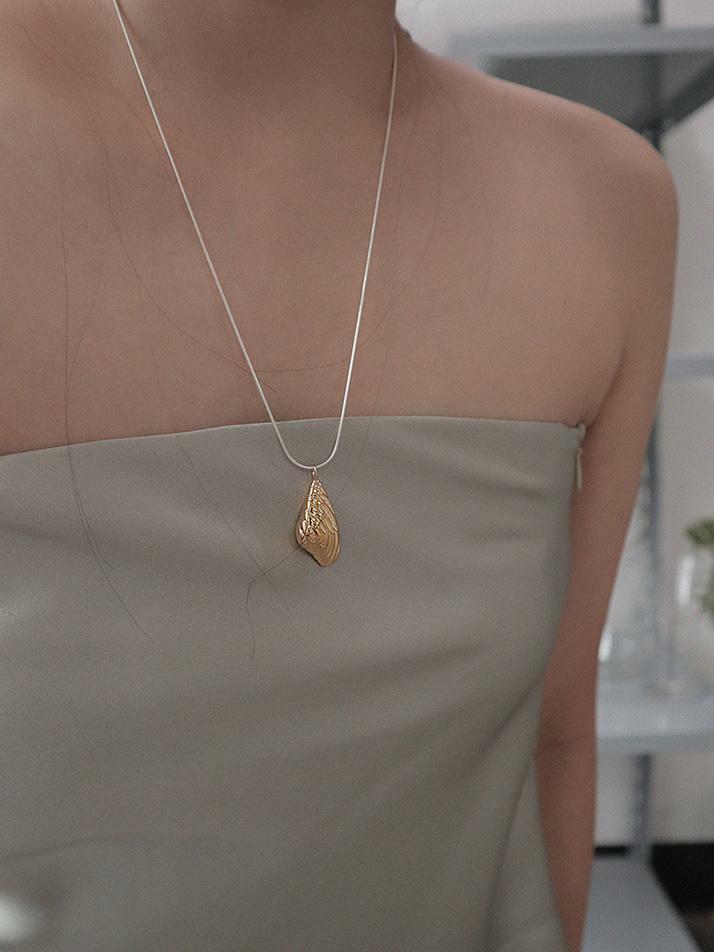 SeaShell Necklace_Gold