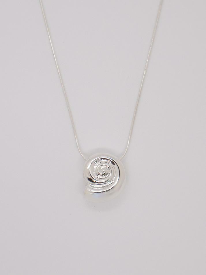 Oceanic Shell Necklace_Silver
