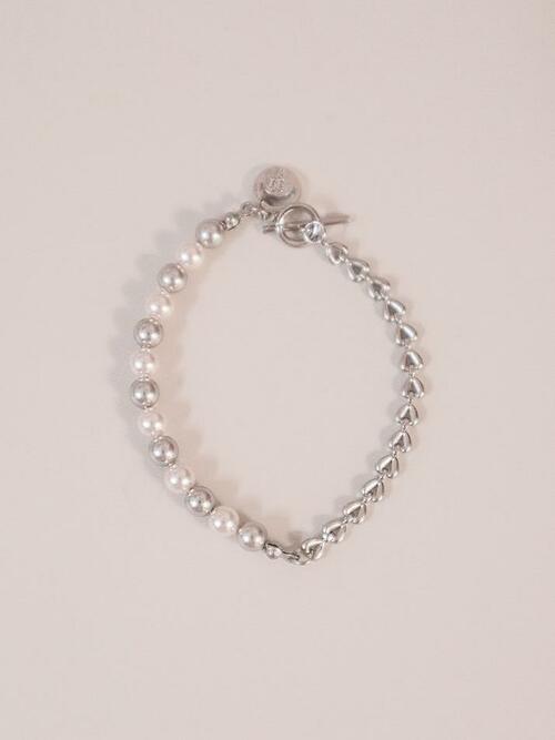 Mini Heart Pearl Bracelet