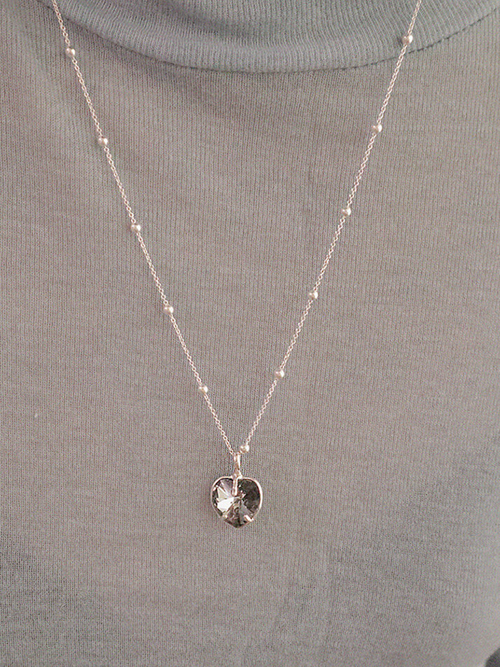 Love&Peace Necklace(Silver)_4Color