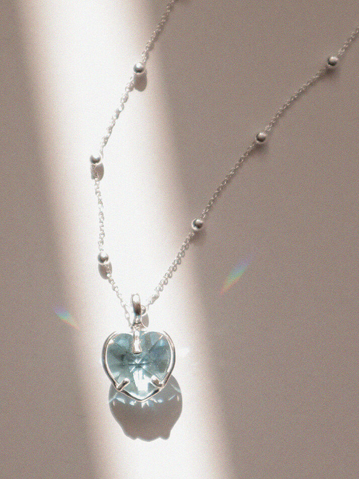Love&Peace Necklace(Silver)_4Color