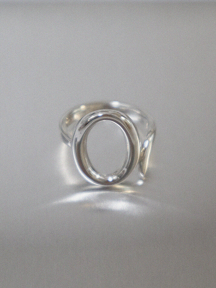 Oval Tail Open Ring