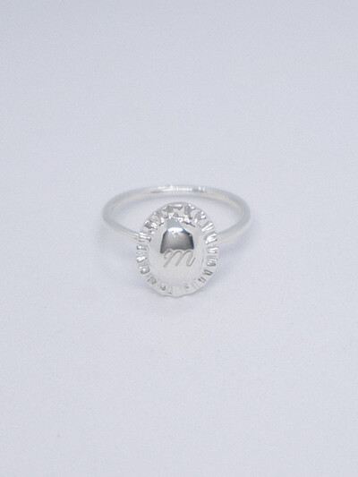 Mini Pleats Ring_Silver