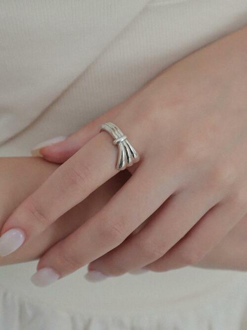 Bow Flow Open Ring