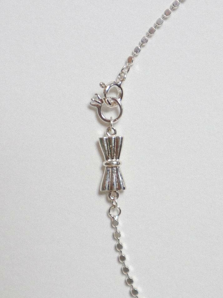 Glow Dot Bow Necklace