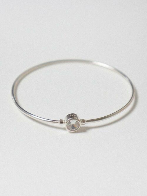 Round Cubic Bangle