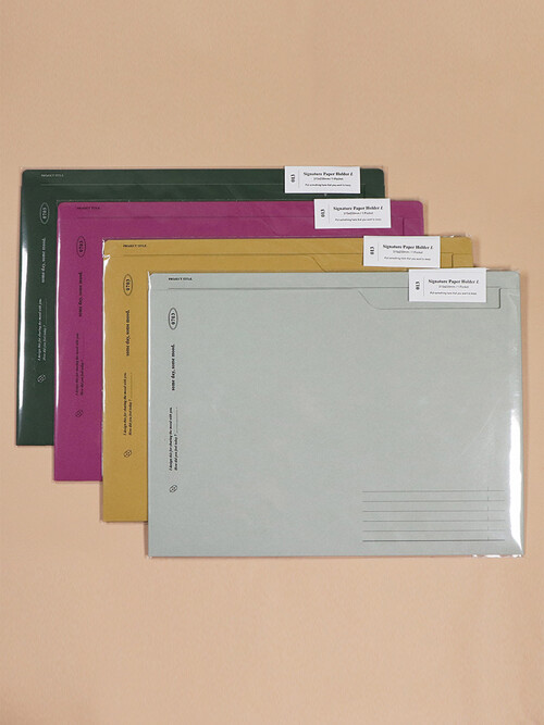 Signature Paper Holder L