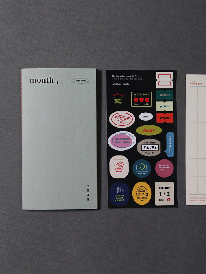 Signature Monthly Planner