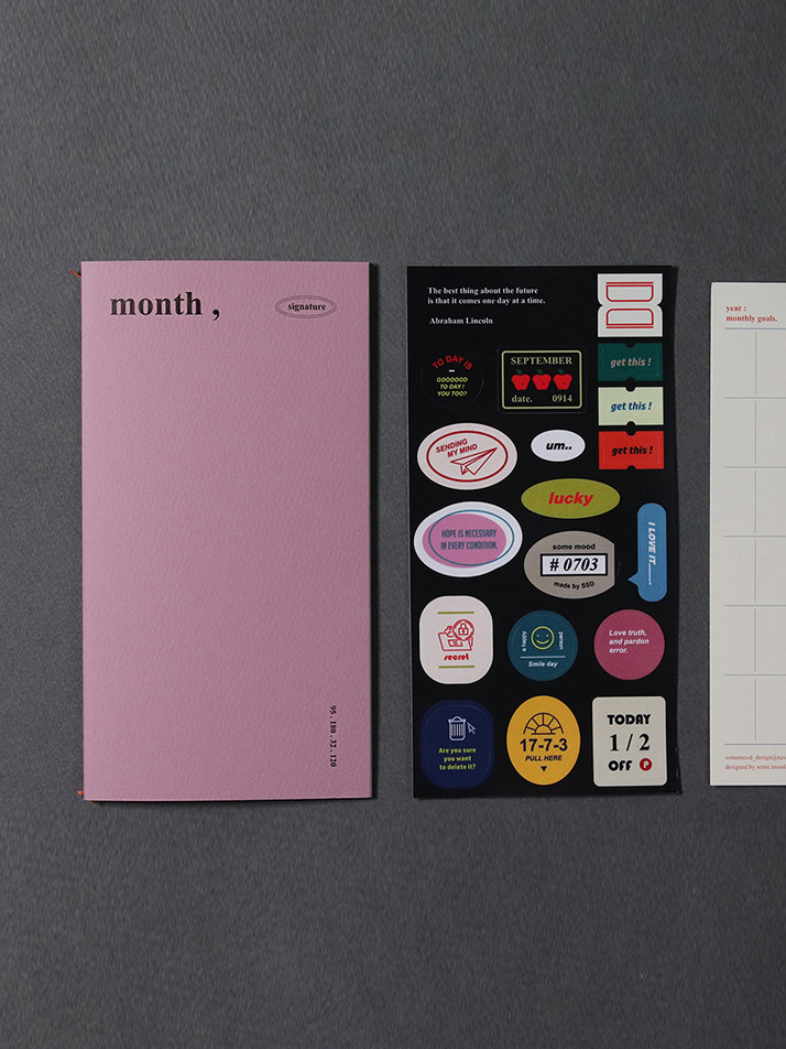 Signature Monthly Planner