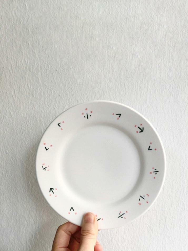 포터리씨 버찌버찌찌 접시