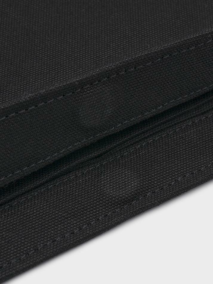 A/P 001 MORETEX WATER FLOW LEATHER STRAP SHOULDER BAG L_BLACK