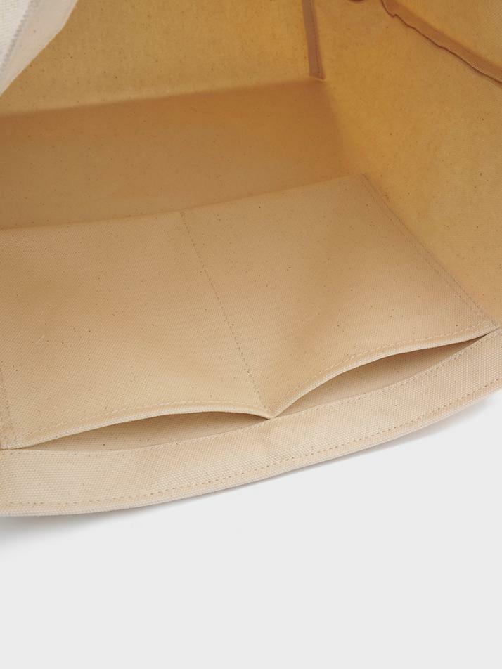 A/P 002 MORETEX WATER FLOW ECO LEATHER STRAP SHOULDER BAG L_ECRU