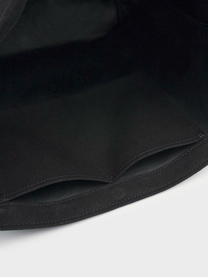 A/P 002 MORETEX WATER FLOW ECO LEATHER STRAP SHOULDER BAG L_BLACK