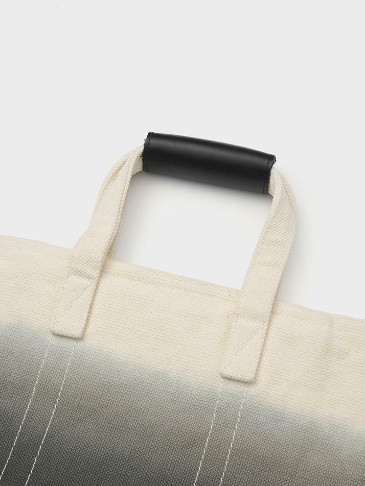 A/P 004 NIFTY GRADATION SHOPPER BAG S_BLACK