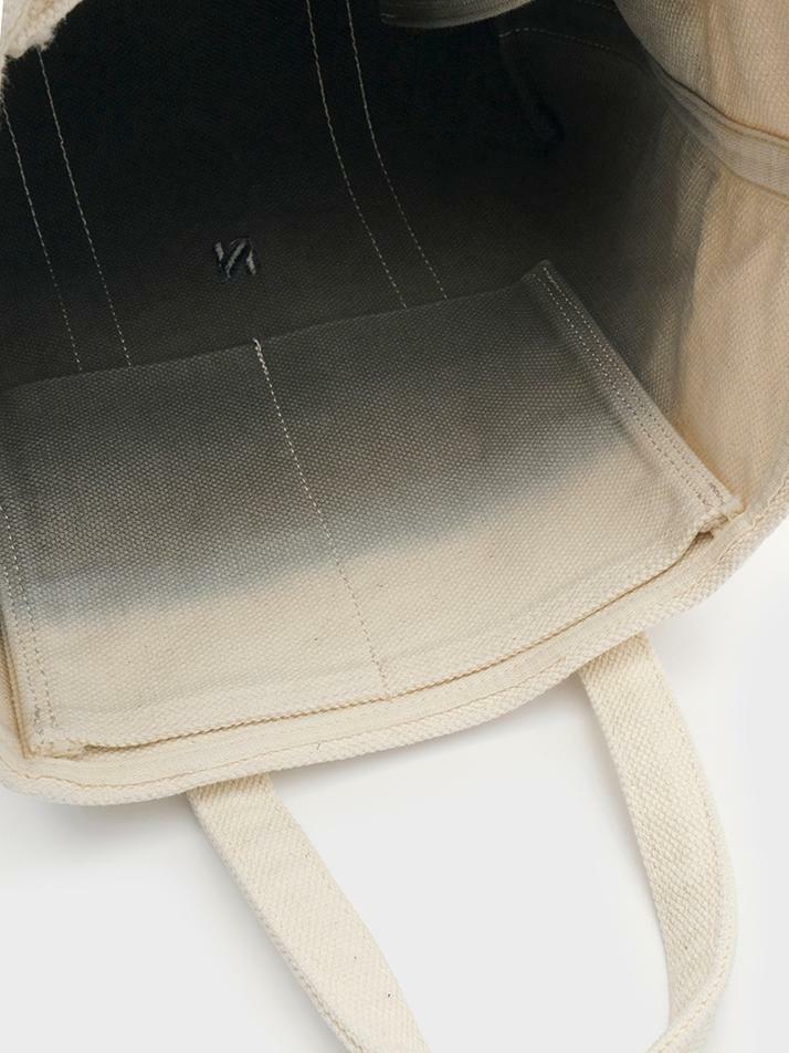 A/P 004 NIFTY GRADATION SHOPPER BAG S_BLACK