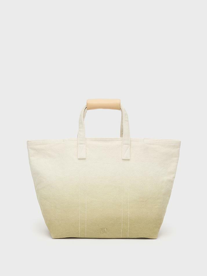 A/P 004 NIFTY GRADATION SHOPPER BAG M_KHAKI