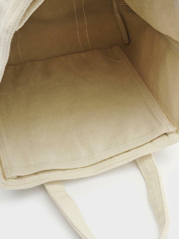 A/P 004 NIFTY GRADATION SHOPPER BAG S_KHAKI