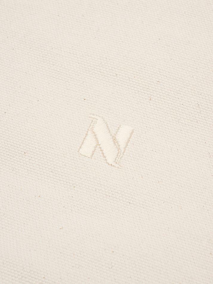 A/P 008 HC AS BORN 2 CANVAS POUCH BAG M_ECRU