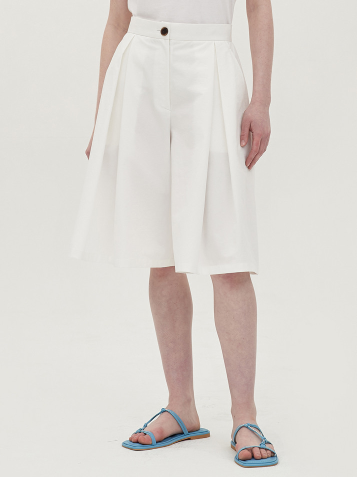 A-line short_white