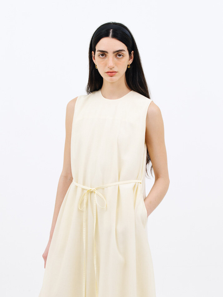 yoru layered dress_lemon butter