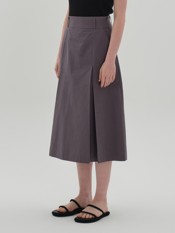 le conte skirt_violet gray