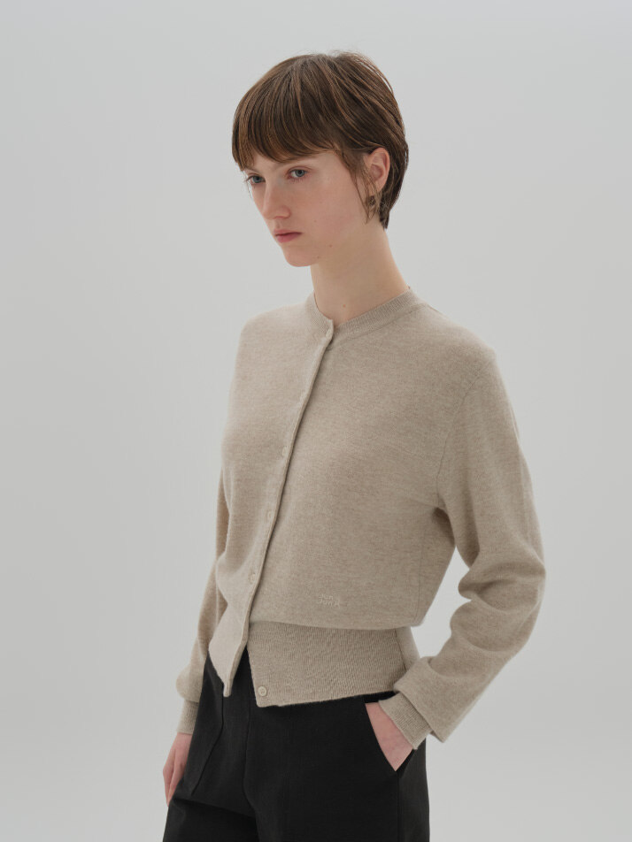 le conte cardigan_hush beige