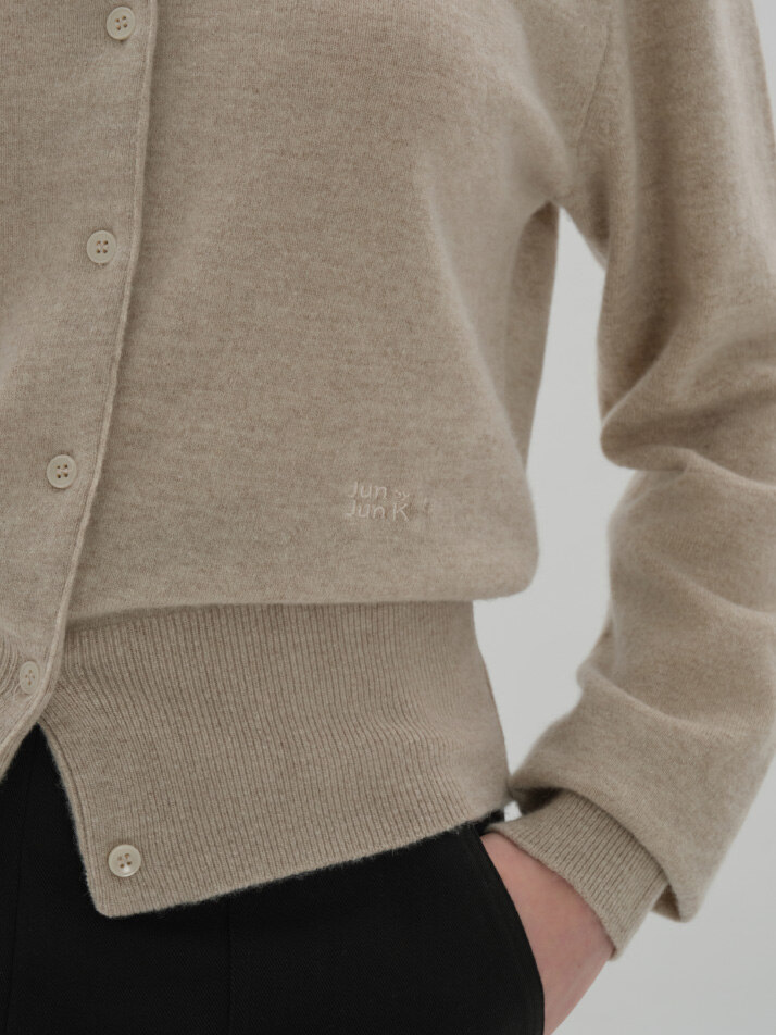 le conte cardigan_hush beige