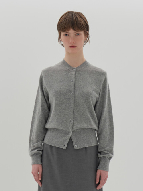 le conte cardigan_hush gray