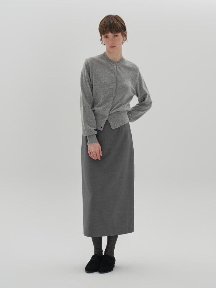 le conte cardigan_hush gray