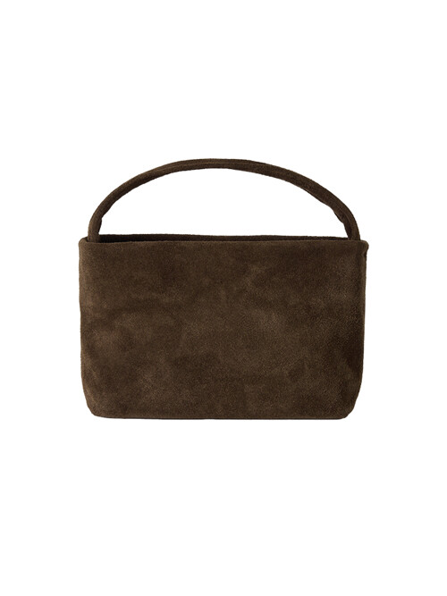 Anna suede mini bag_brown